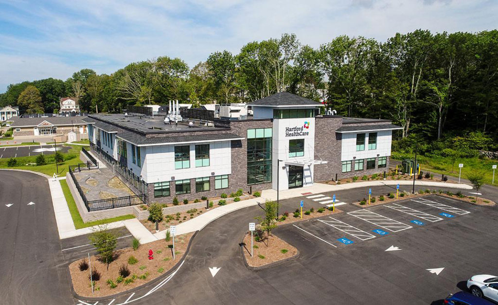 Backus Hospital exterior